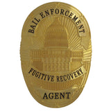 Bail Enforcement Fugitive Recovery Badge Set - MaxArmory