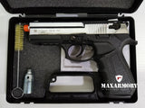 Zoraki 2918 Chrome - Front Firing 9mm Blank Gun