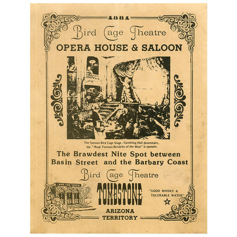 Closeout - Bird Cage Theatre - Old West High Quality Prints - MaxArmory
