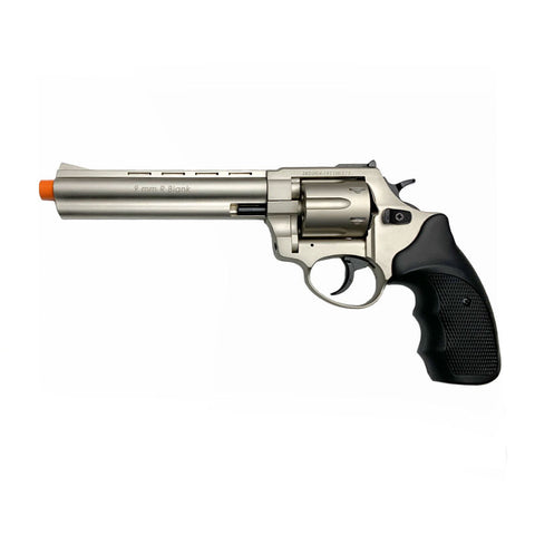 Zoraki R1 Satin 6" Front Firing - 9mm Blank Gun Revolver