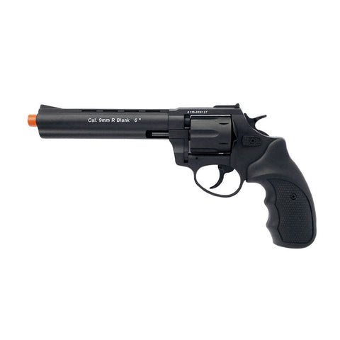 Zoraki R1 Black 6" Front Firing - 9mm Blank Gun Revolver