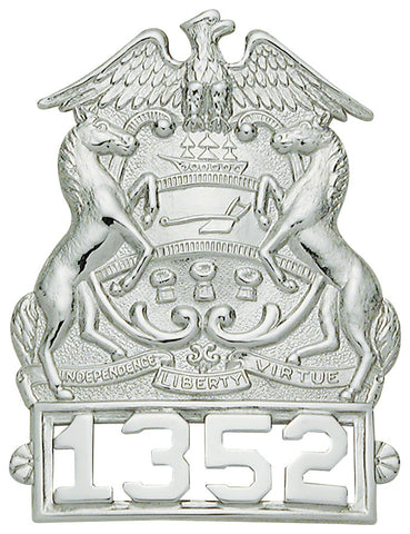 S104 - Custom Engraved Badge - MaxArmory