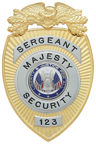 S133 - Custom Engraved Badge - MaxArmory