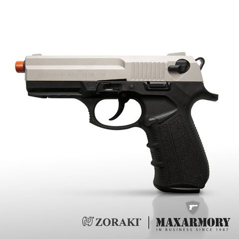 Zoraki 2918 Satin - Front Firing 9mm Blank Gun