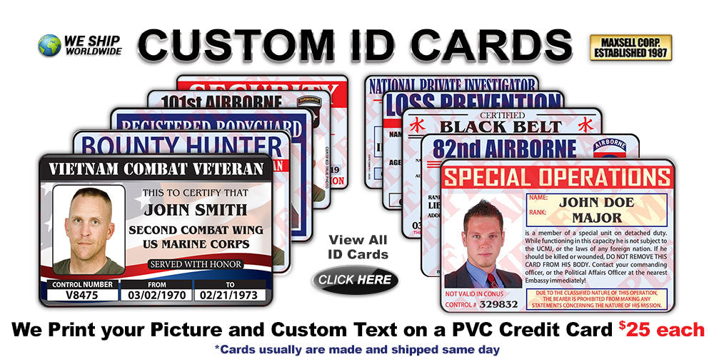 Custom ID Cards